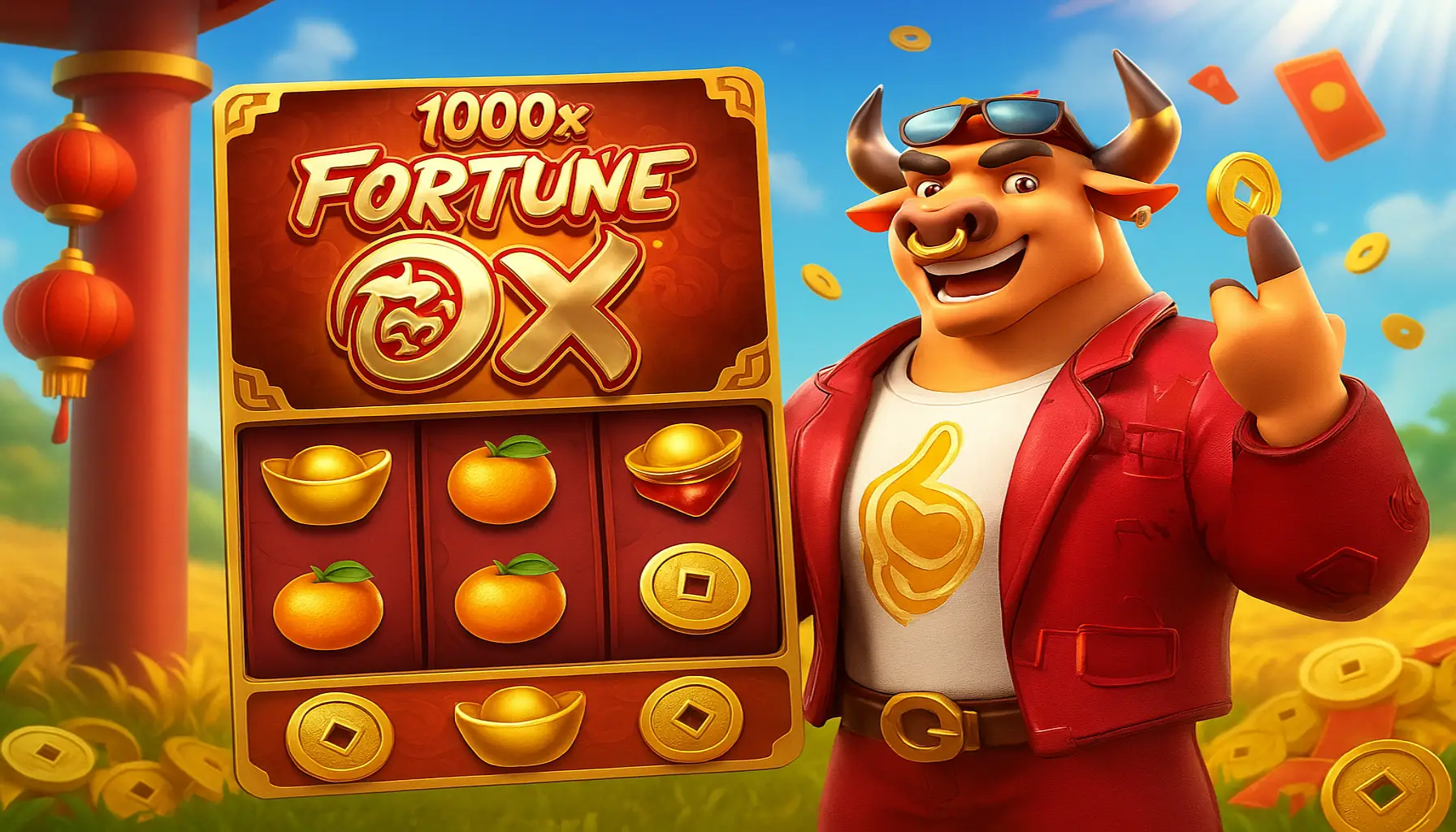 Fortune Ox no RAPWIN - Aposte Agora e Reivindique Seus Ganhos
